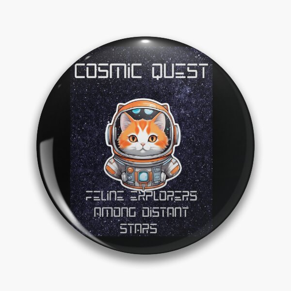 Artikelvorschau, Cosmic Quest! Felien Explorers among distant stars. entworfen und verkauft von CuteCatsCoffee.