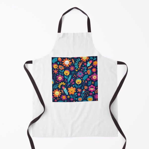 Item preview, Happy very positive flowers pattern designed and sold by SmileshareShop.