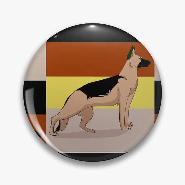 Item preview, Pastor Alemán Perro Bandera designed and sold by Kendall  Falk.