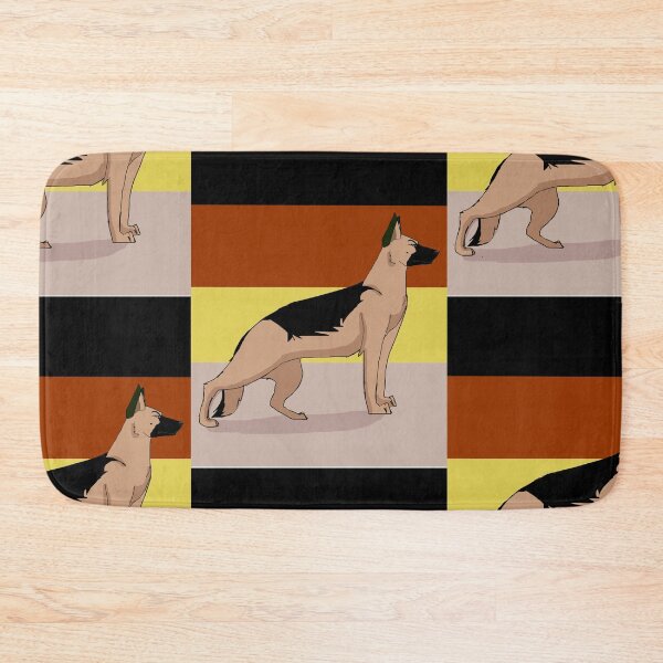 Item preview, German Shepherd Flag Dog designed and sold by Kendall Falk.