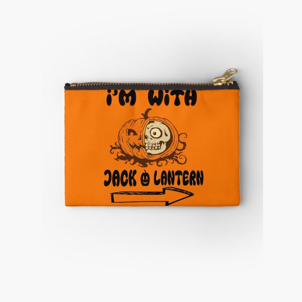 Item preview,  I'm with the Jack O Lantern | Creepy pumpkin| designed and sold by InfiniTeeShirts.