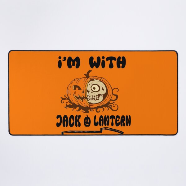Item preview,  I'm with the Jack O Lantern | Creepy pumpkin| designed and sold by InfiniTeeShirts.