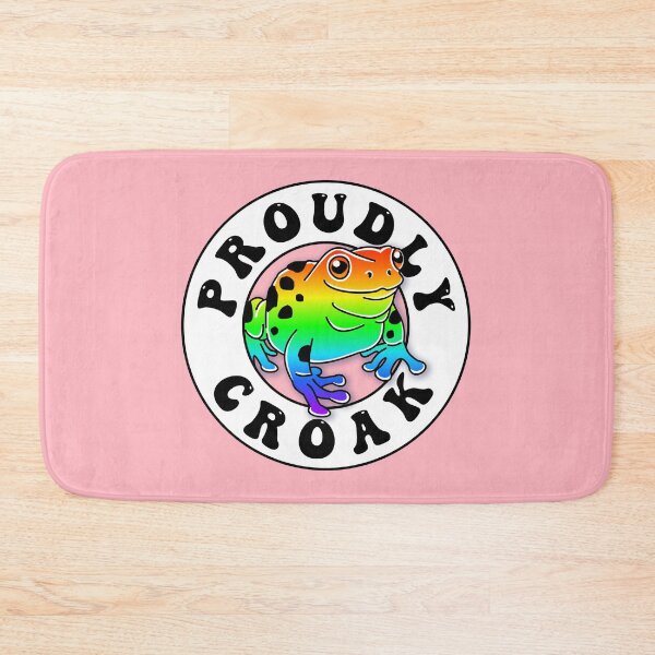 Item preview, Proudly Croak Froggy - Pink designed and sold by BlissAndKittens.