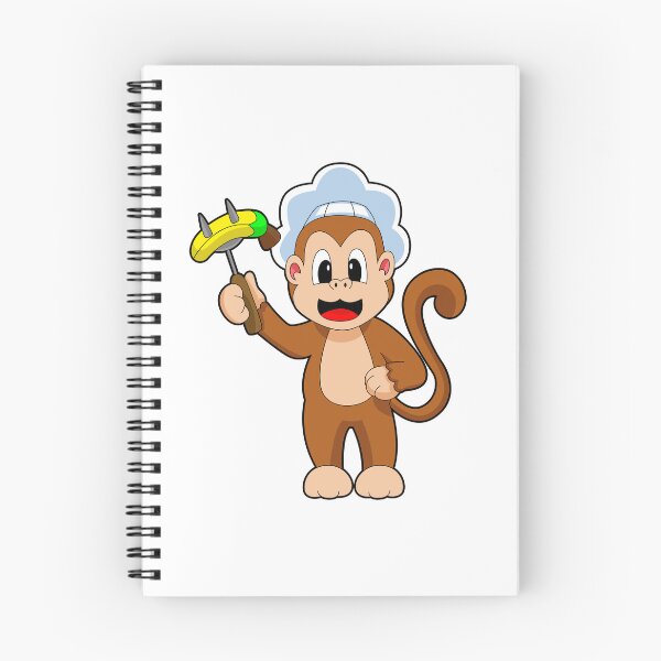 Item preview, Monkey Chef Banana designed and sold by Snabdesign84.