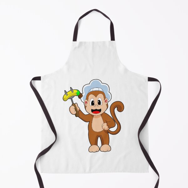 Item preview, Monkey Chef Banana designed and sold by Snabdesign84.