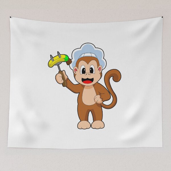 Item preview, Monkey Chef Banana designed and sold by Snabdesign84.