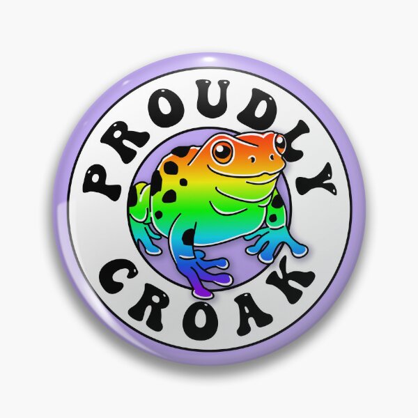 Item preview, Proudly Croak Froggy - Purple designed and sold by BlissAndKittens.