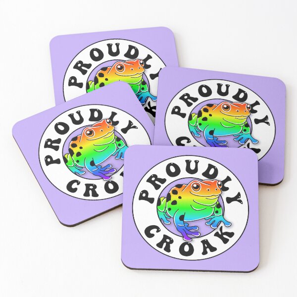 Item preview, Proudly Croak Froggy - Purple designed and sold by BlissAndKittens.