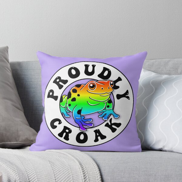 Item preview, Proudly Croak Froggy - Purple designed and sold by BlissAndKittens.