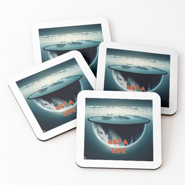 Item preview, GET A LIFE FLAT EARTH FAMILY, MOM DAD, GIFT designed and sold by carlos crane.