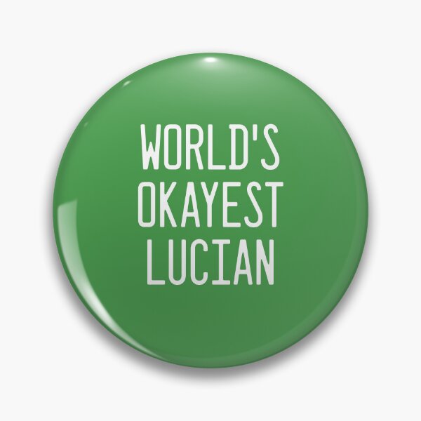 Item preview, World's Okayest Lucian designed and sold by TimespunThreads.