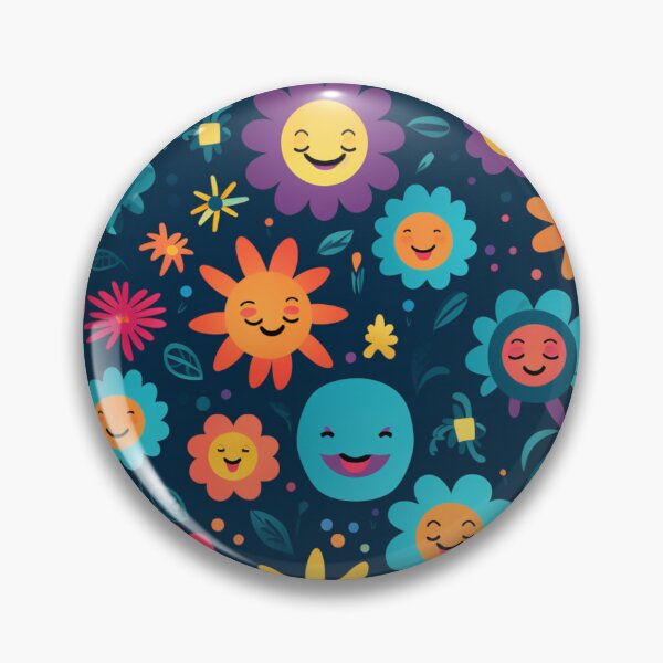 Item preview, Very positive floral pattern designed and sold by SmileshareShop.