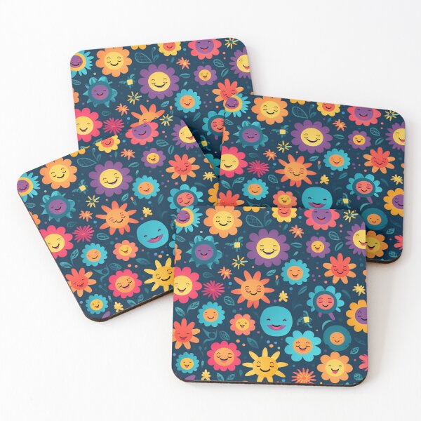 Item preview, Very positive floral pattern designed and sold by SmileshareShop.
