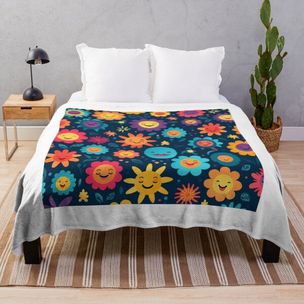 Item preview, Very positive floral pattern designed and sold by SmileshareShop.