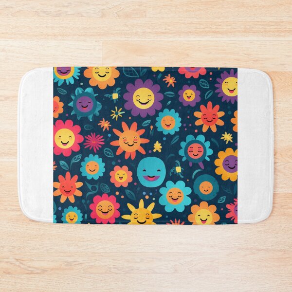 Item preview, Very positive floral pattern designed and sold by SmileshareShop.