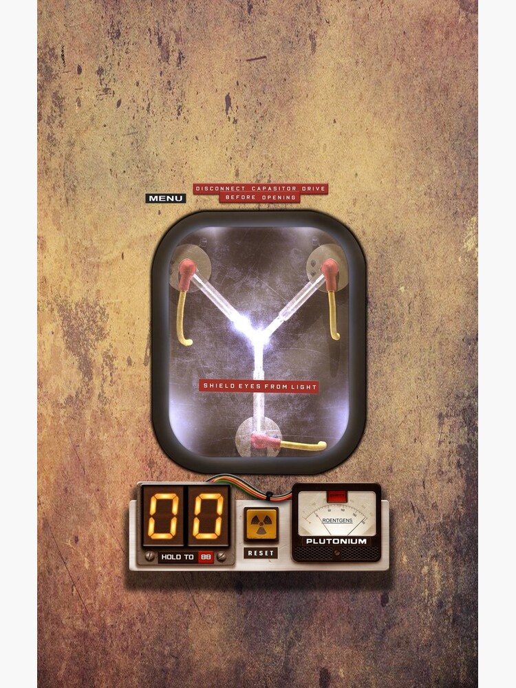 Steampunk rustic Flux capacitor by GalihArt