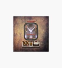 Steampunk rustic Flux capacitor Art Board