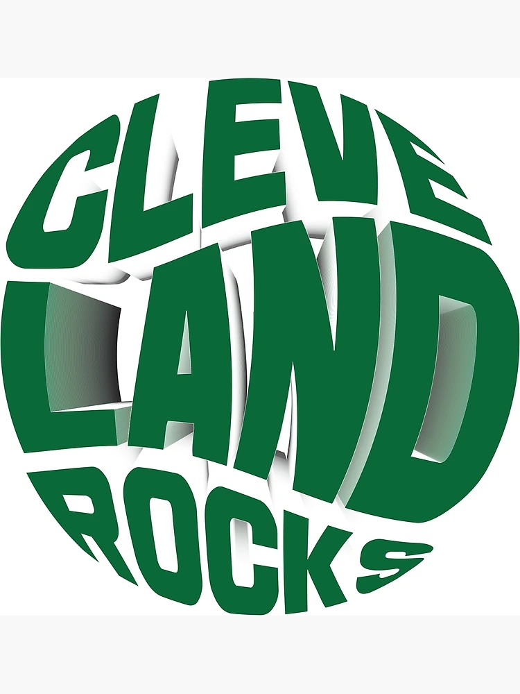 Thumbnail 3 of 3, Poster, Cleveland Rocks designed and sold by mbcreativellc.