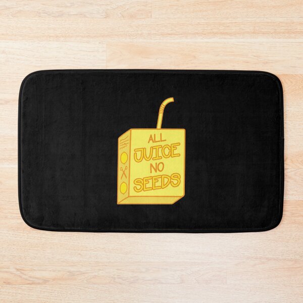 Item preview, All juice no seeds in yellow designed and sold by TheChildfree.