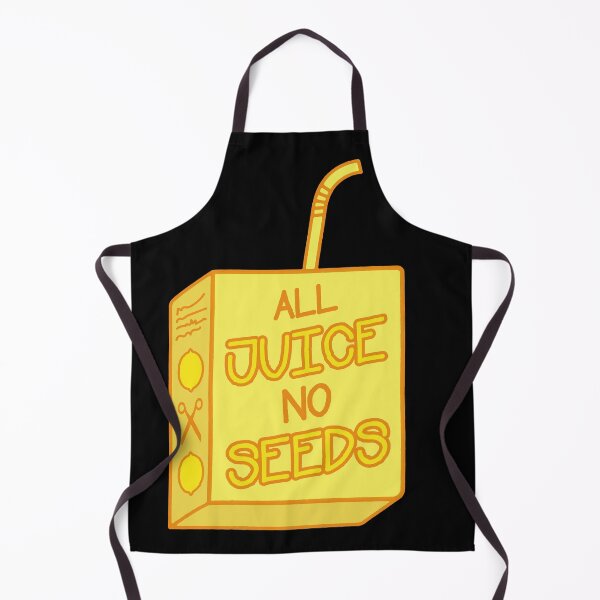 Item preview, All juice no seeds in yellow designed and sold by TheChildfree.