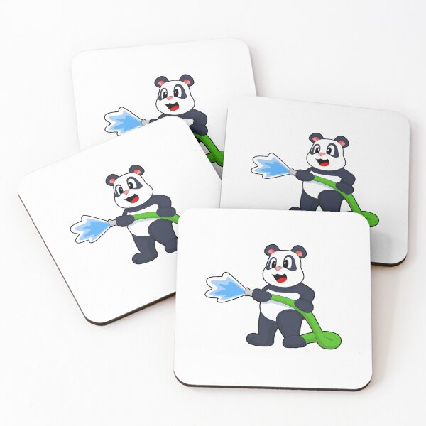 Item preview, Panda Firefighter Fire hose designed and sold by Snabdesign84.