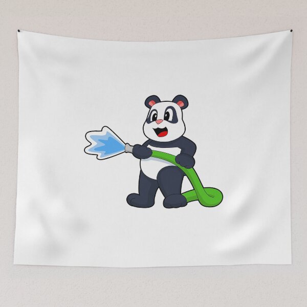 Item preview, Panda Firefighter Fire hose designed and sold by Snabdesign84.