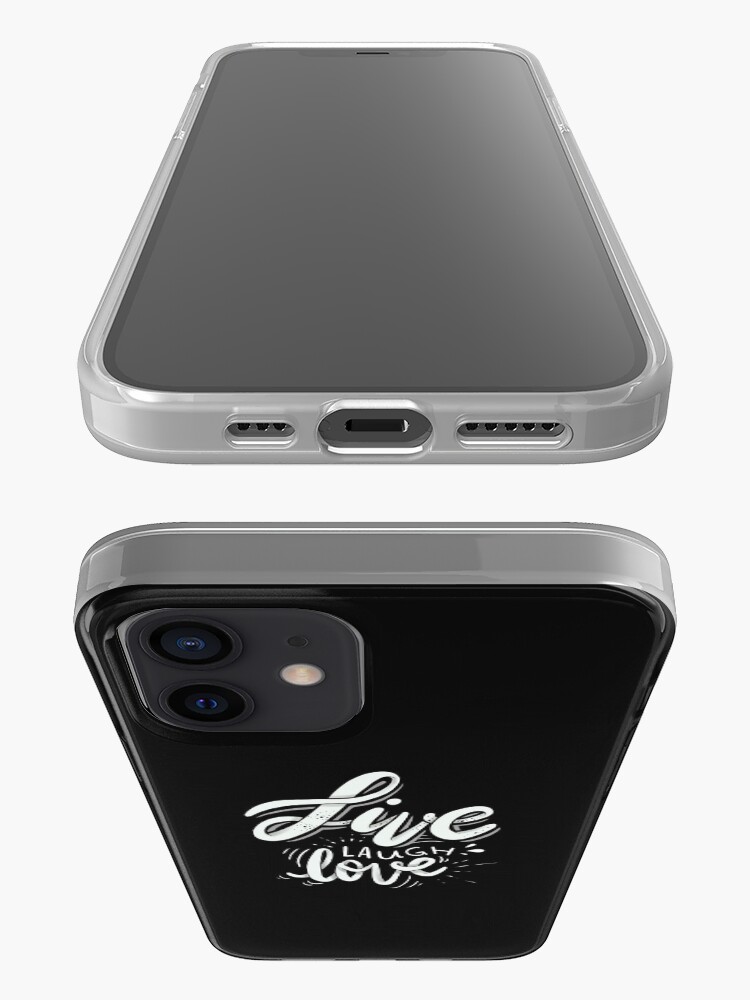 Alternate view of Live Laugh Love iPhone Case & Cover