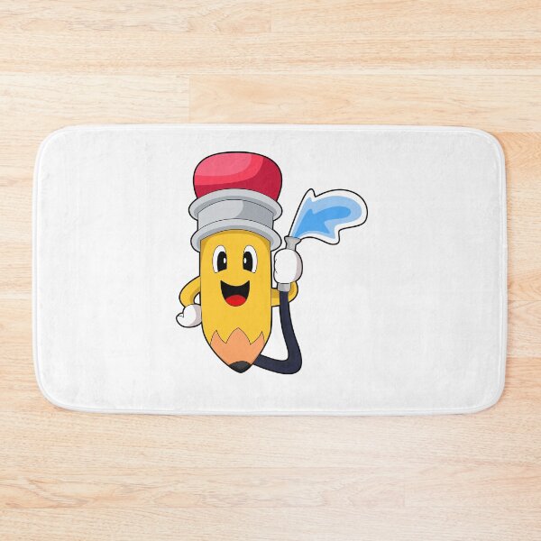 Item preview, Pencil Firefighter Fire hose Fire department designed and sold by Snabdesign84.