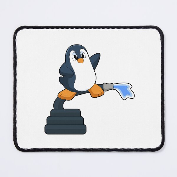 Item preview, Penguin Firefighter Fire hose designed and sold by Snabdesign84.