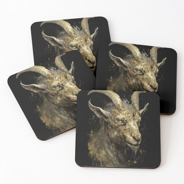 Item preview, Infernal Horns - Devil Goat Majesty designed and sold by Adam Arts.