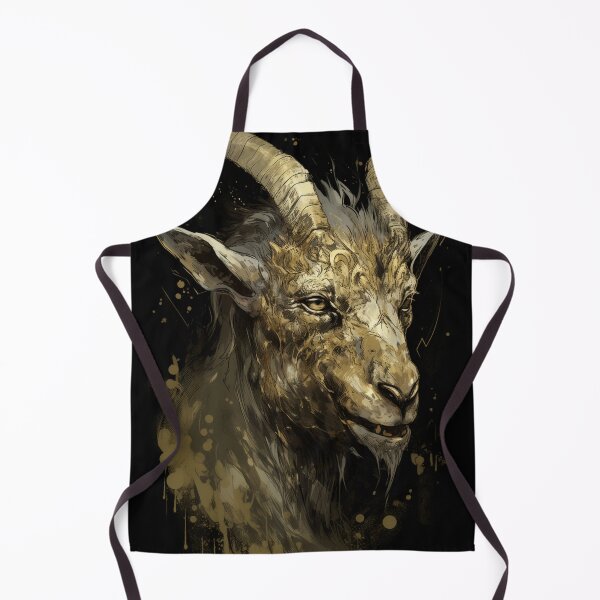 Aperçu de l'œuvre Cornes Infernales - Devil Goat Majesty créée et vendue par Adam Arts.