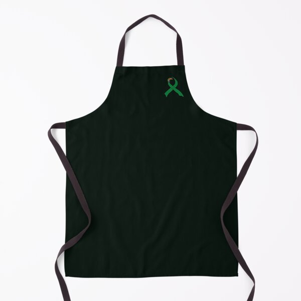 Item preview, Green ribbon, the awareness about Mental Health, different types of Cancer, and the Environment. designed and sold by Hope-it-fits.