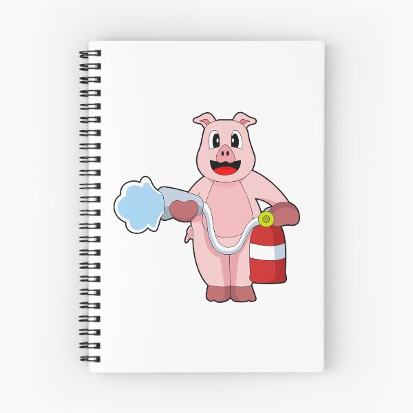 Item preview, Pig Firefighter Fire hose designed and sold by Snabdesign84.