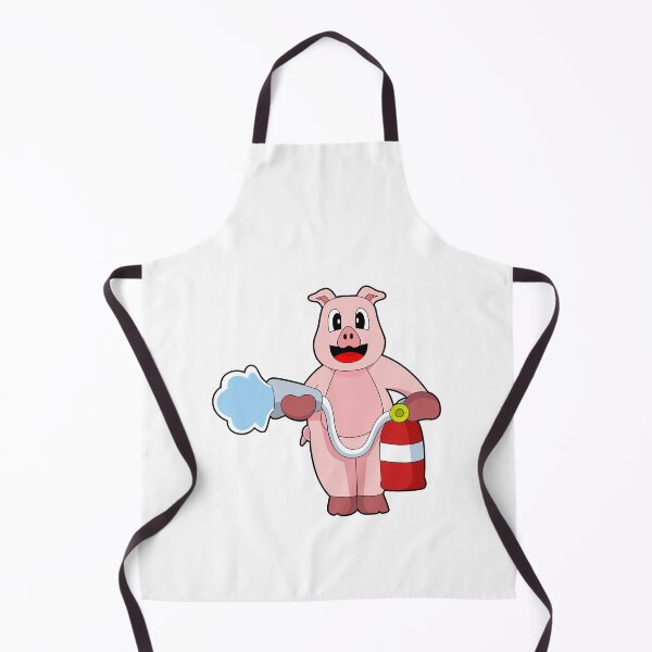 Item preview, Pig Firefighter Fire hose designed and sold by Snabdesign84.