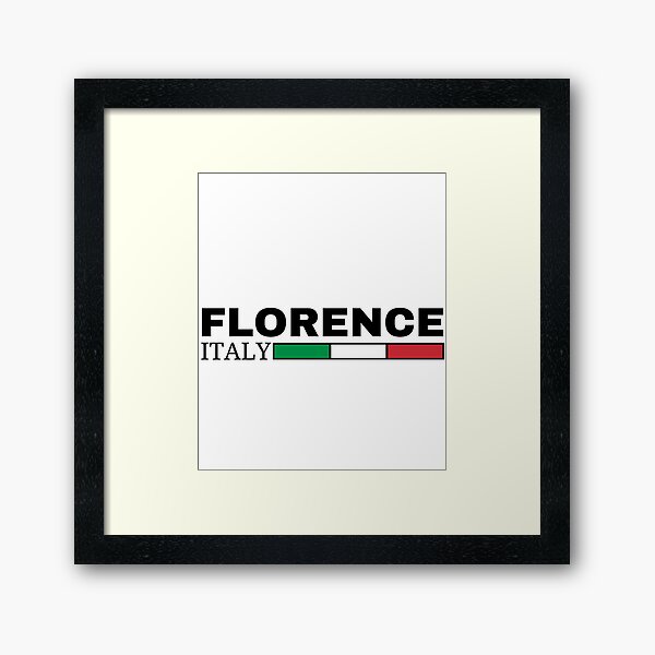 Item preview, Florence Italian Flag designed and sold by Travelers Verse.