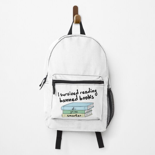 Item preview, I survived reading banned books designed and sold by Becky-Marie.