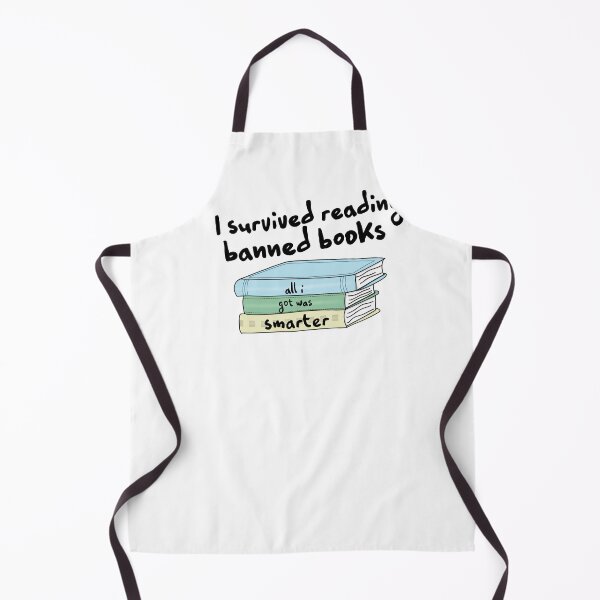 Item preview, I survived reading banned books designed and sold by Becky-Marie.
