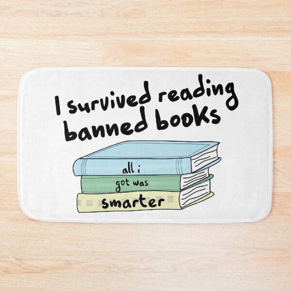 Item preview, I survived reading banned books  designed and sold by Becky-Marie.