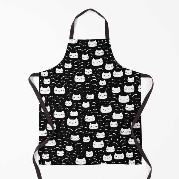 Item preview, Adorable Cat Artistry Seamless Pattern designed and sold by AlienSkinEyes.