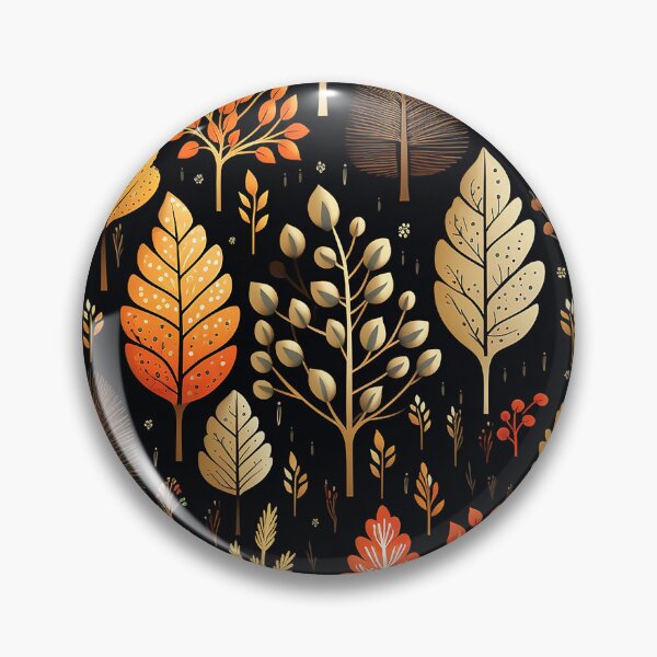 Item preview, Pretty Leaf Design in Orange, Yellow, and Black designed and sold by LWLDesigns.