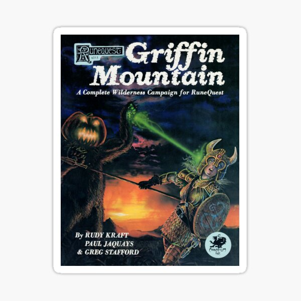 Artikel-Vorschau von Griffin Berg Cover (RQ 2. Ed), designt und verkauft von Chaosium.