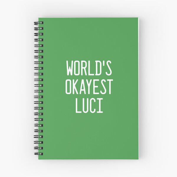 Item preview, World's Okayest Luci designed and sold by TimespunThreads.