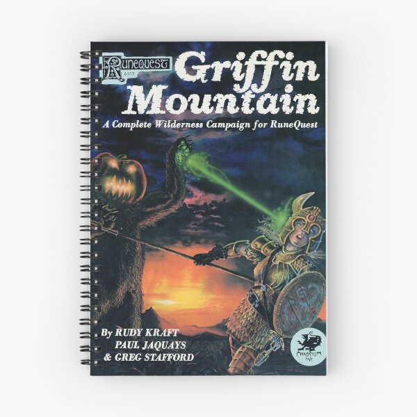 Item preview, Griffin Mountain Cover (RQ 2nd Ed) designed and sold by Chaosium.
