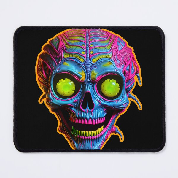 Item preview, Neon robotic skull designed and sold by Anbe_design.
