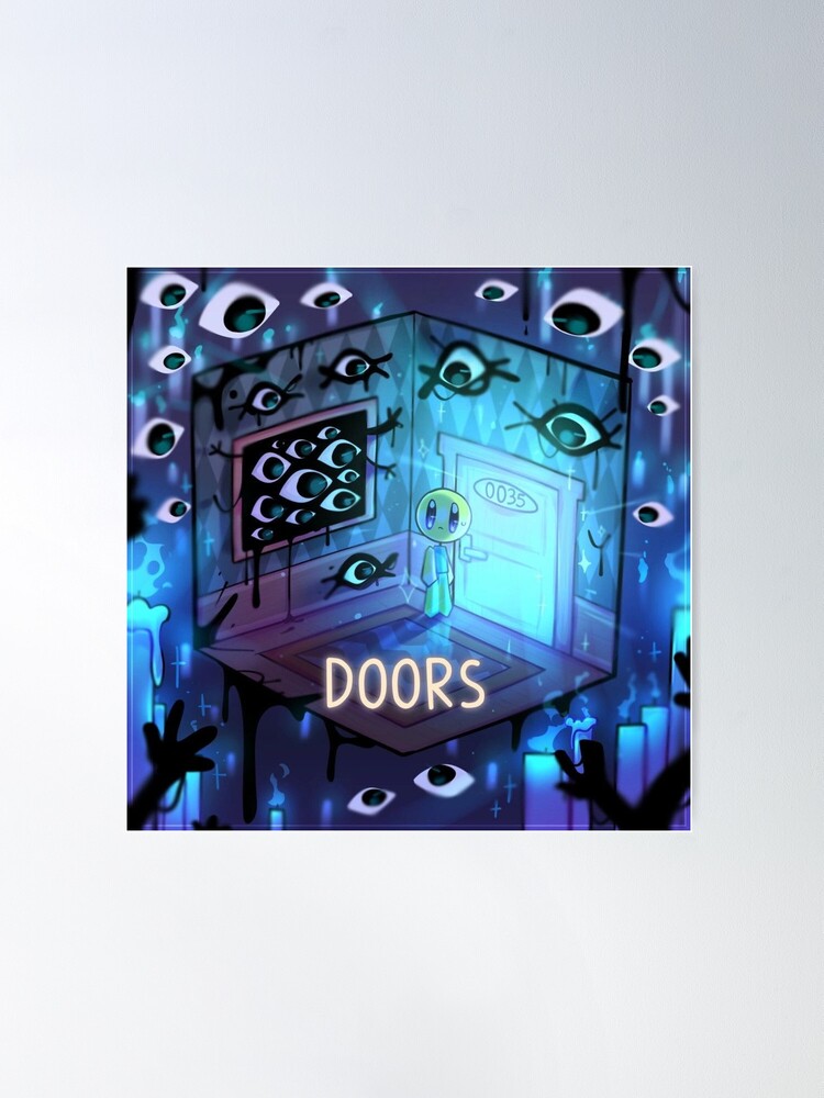 Doors Roblox Doors Poster for Sale by pietropah