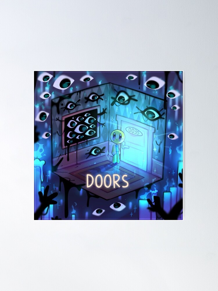 Eyes and Halt, doors legends  Poster by doorzz