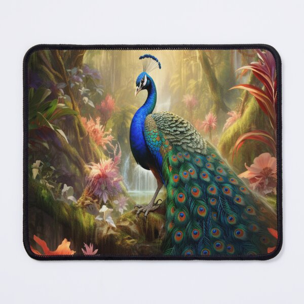 Item preview, Proud peacock in the jungle designed and sold by DynamicPosters.