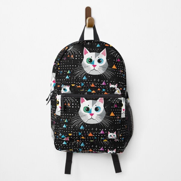 Item preview, Adorable Cat Artistry Seamless Pattern designed and sold by AlienSkinEyes.