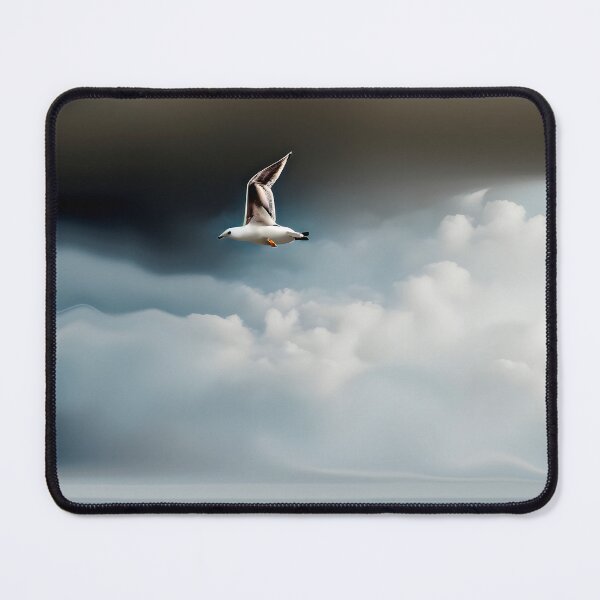 Item preview, Larus Large Seagull - White Headed Gull - Glaucous Gull - Ocean Hue 2 of 4 designed and sold by Beachy.