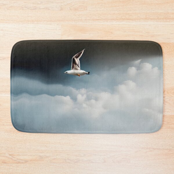 Item preview, Larus Large Seagull - White Headed Gull - Glaucous Gull - Ocean Hue 2 of 4 designed and sold by Beachy.